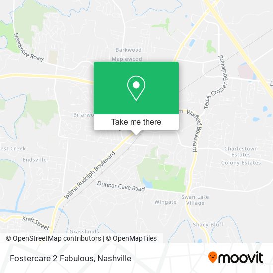 Fostercare 2 Fabulous map