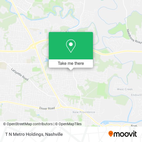 T N Metro Holdings map