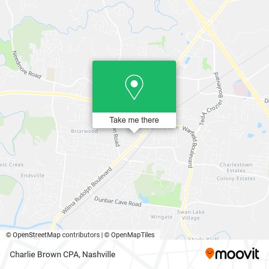 Mapa de Charlie Brown CPA
