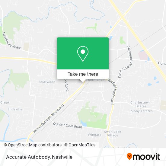 Accurate Autobody map