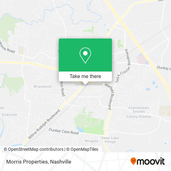 Morris Properties map
