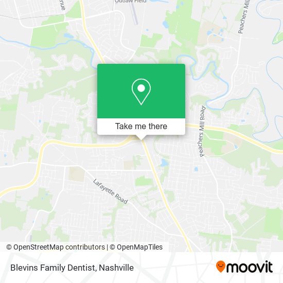 Mapa de Blevins Family Dentist