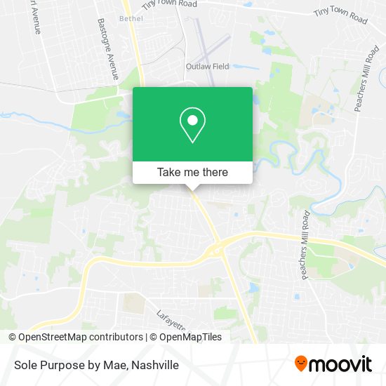 Sole Purpose by Mae map