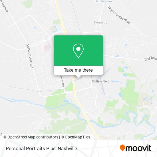 Personal Portraits Plus map