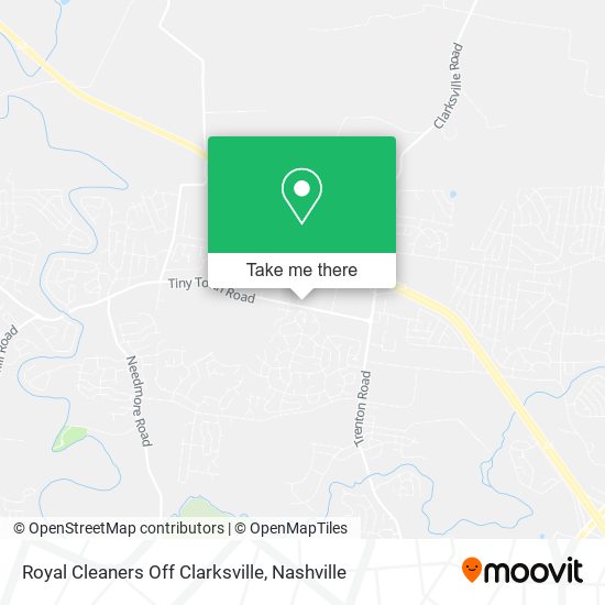 Mapa de Royal Cleaners Off Clarksville