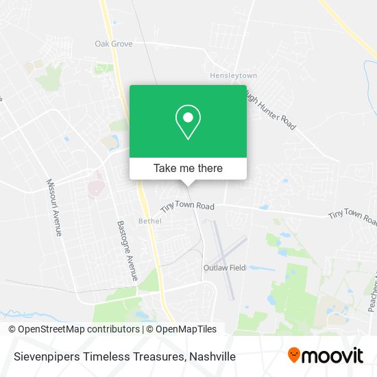 Mapa de Sievenpipers Timeless Treasures