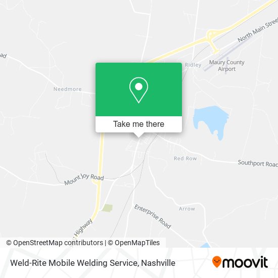 Weld-Rite Mobile Welding Service map