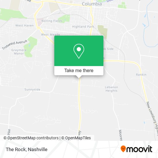 Mapa de The Rock