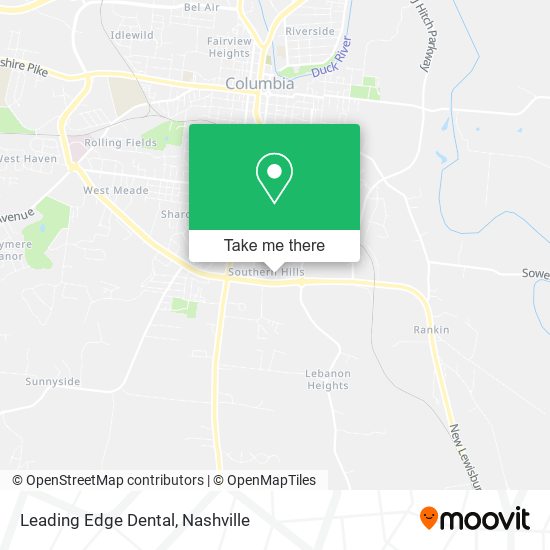 Mapa de Leading Edge Dental