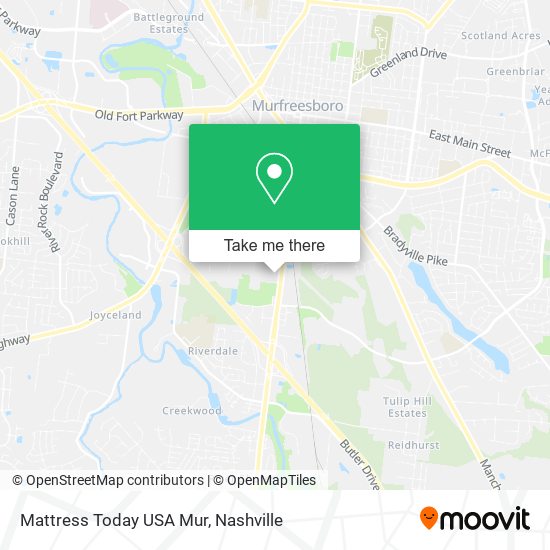 Mattress Today USA Mur map