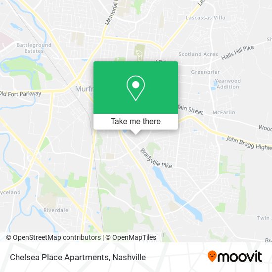 Chelsea Place Apartments map