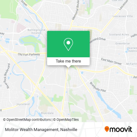 Mapa de Molitor Wealth Management