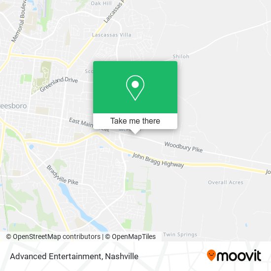Mapa de Advanced Entertainment