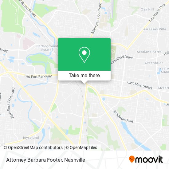 Mapa de Attorney Barbara Footer