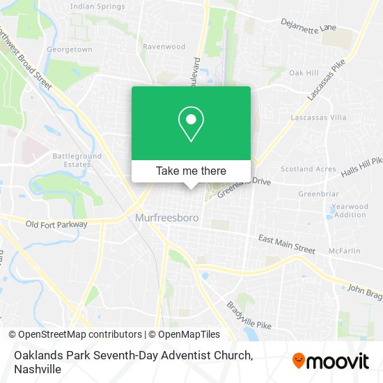 Mapa de Oaklands Park Seventh-Day Adventist Church