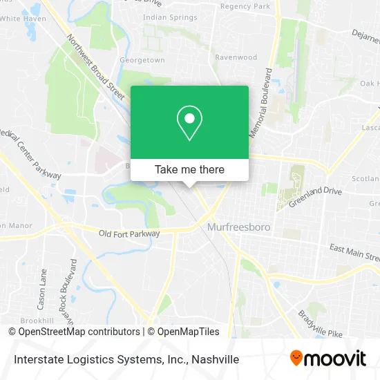 Interstate Logistics Systems, Inc. map