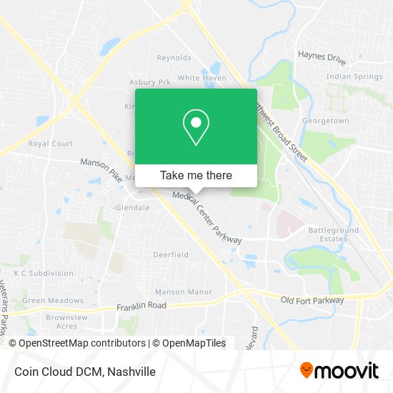 Coin Cloud DCM map