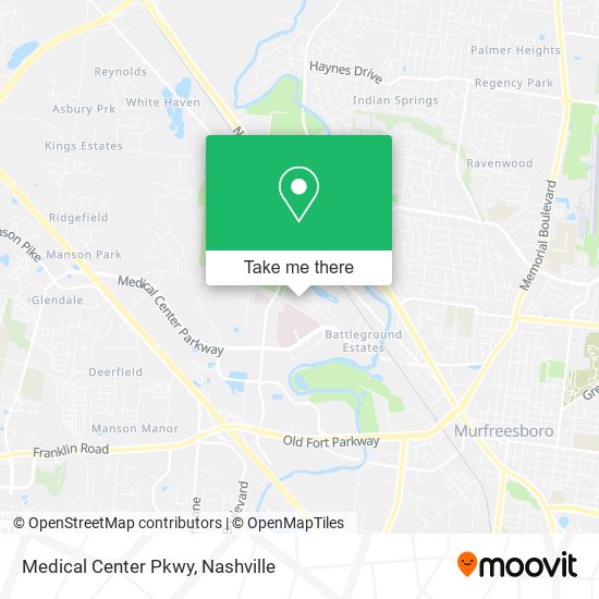 Medical Center Pkwy map