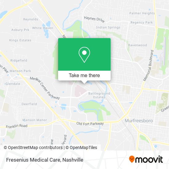 Fresenius Medical Care map