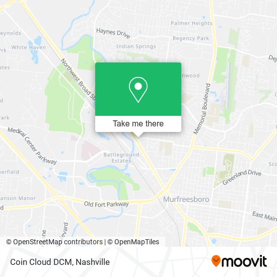 Mapa de Coin Cloud DCM