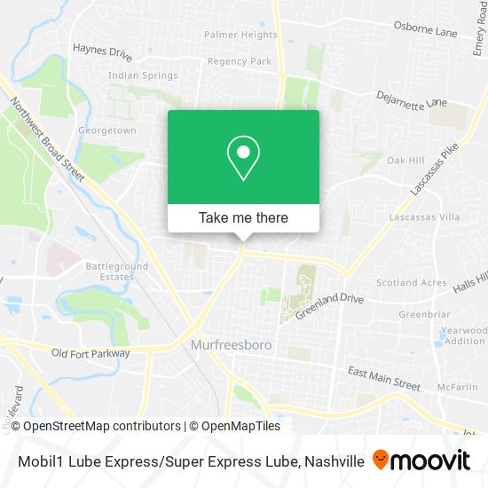 Mobil1 Lube Express / Super Express Lube map