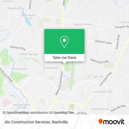 Mapa de Alc Construction Services