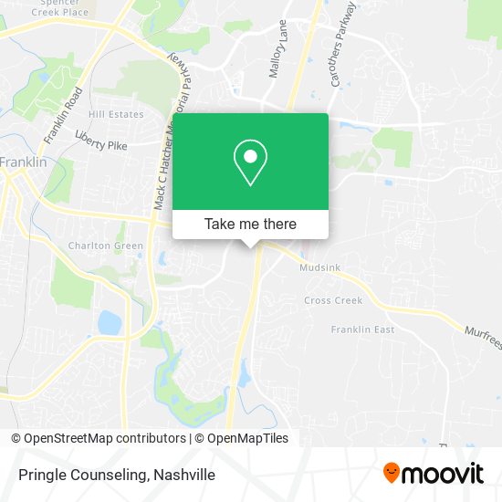 Pringle Counseling map