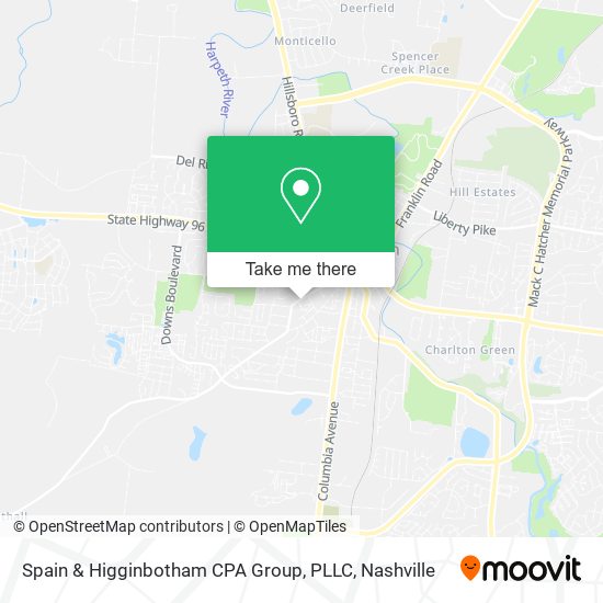 Mapa de Spain & Higginbotham CPA Group, PLLC