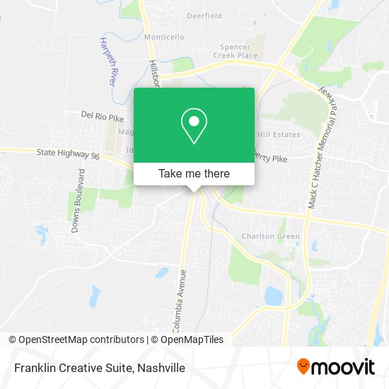 Mapa de Franklin Creative Suite