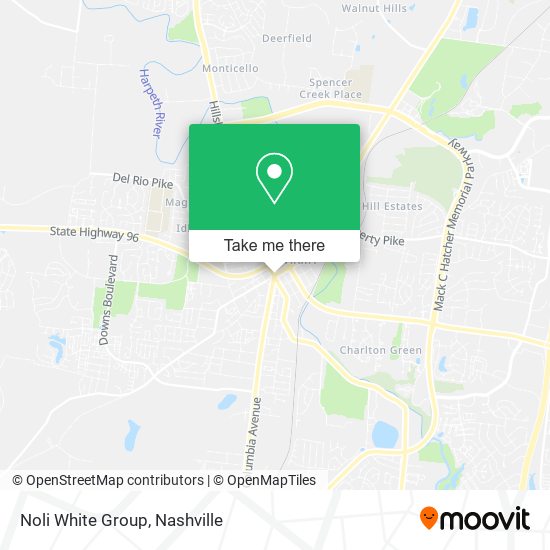 Mapa de Noli White Group