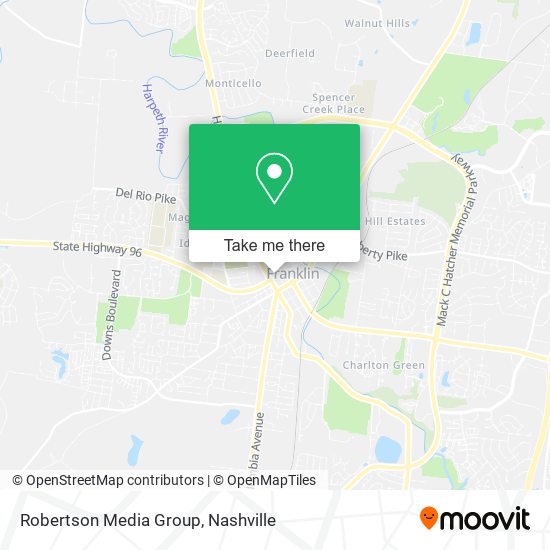 Robertson Media Group map
