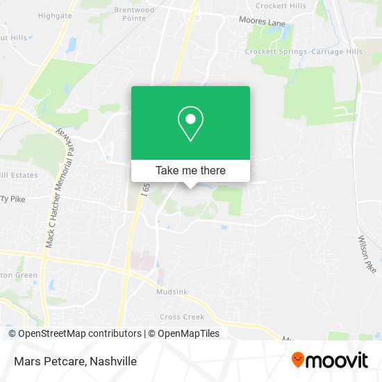 Mars Petcare map