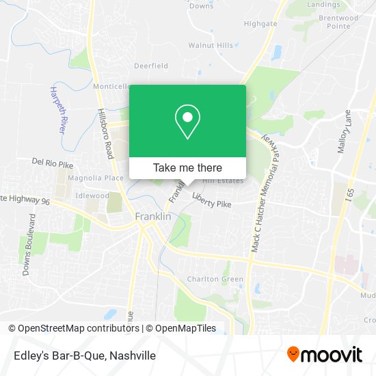 Edley's Bar-B-Que map