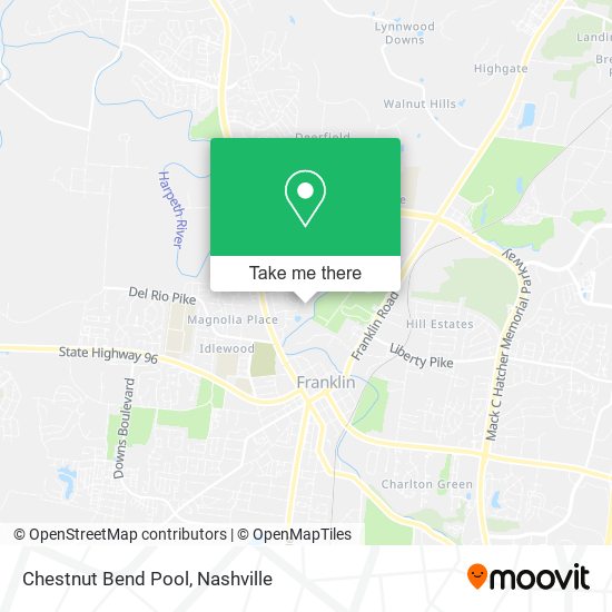 Mapa de Chestnut Bend Pool