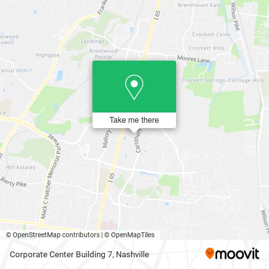 Mapa de Corporate Center Building 7