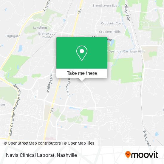 Navis Clinical Laborat map