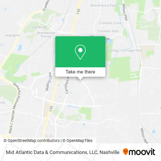 Mid Atlantic Data & Communications, LLC map