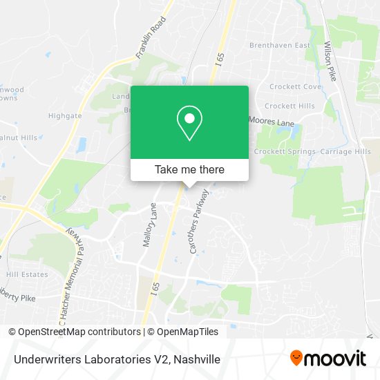 Mapa de Underwriters Laboratories V2