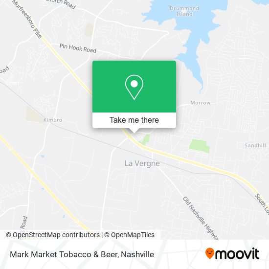 Mark Market Tobacco & Beer map