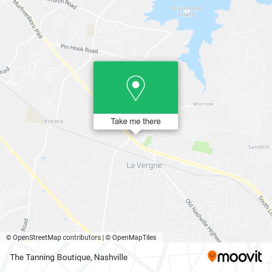 The Tanning Boutique map