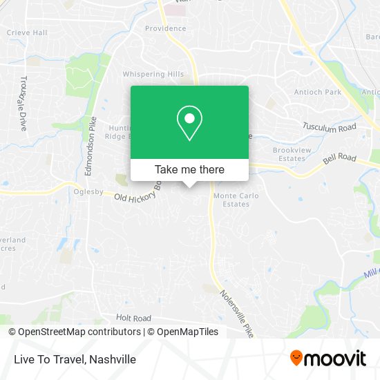 Mapa de Live To Travel