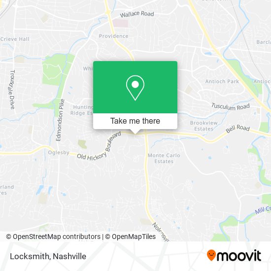 Locksmith map