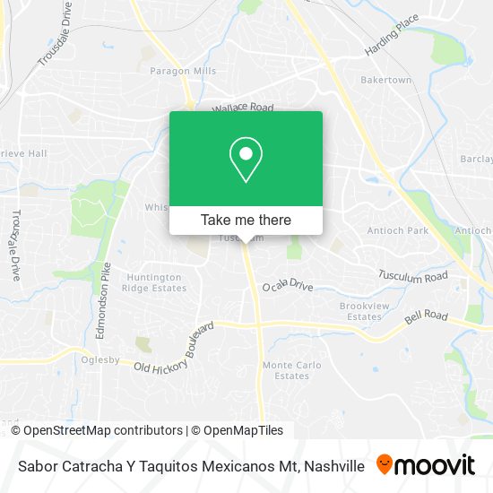 Sabor Catracha Y Taquitos Mexicanos Mt map