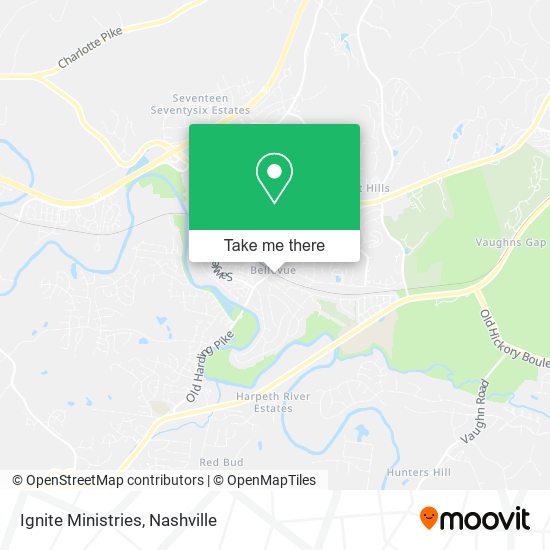 Mapa de Ignite Ministries