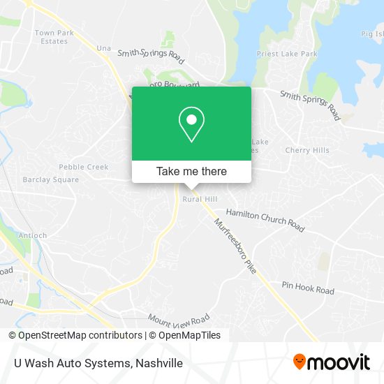 Mapa de U Wash Auto Systems