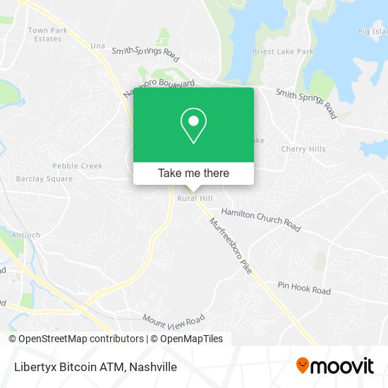 Libertyx Bitcoin ATM map