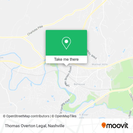 Mapa de Thomas Overton Legal