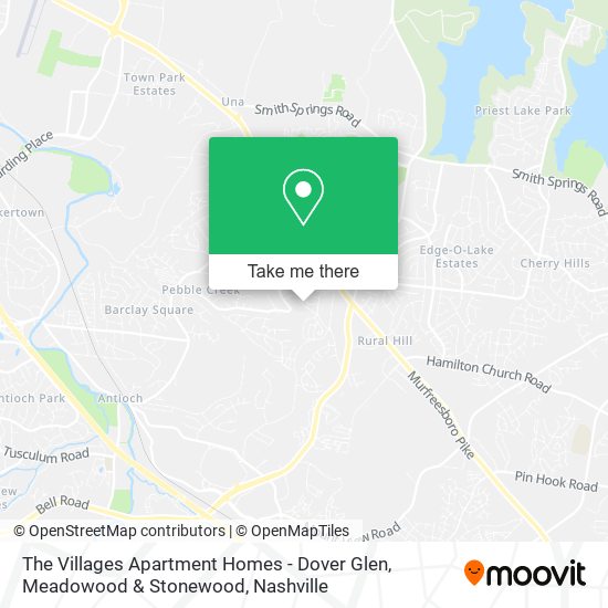 The Villages Apartment Homes - Dover Glen, Meadowood & Stonewood map