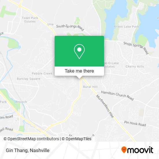 Mapa de Gin Thang