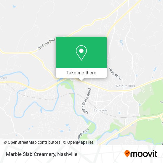 Marble Slab Creamery map